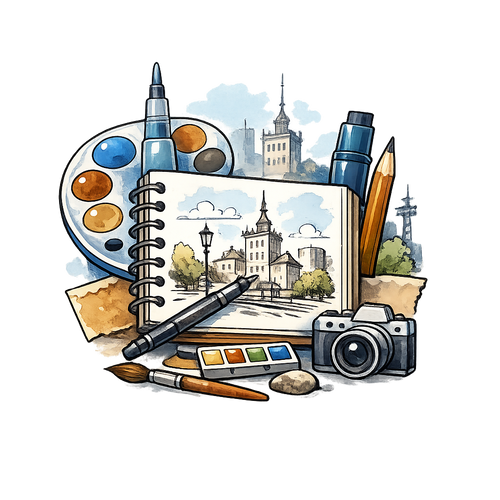 Urban Sketching Complete Guide