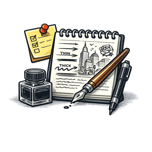 Urban Linework and Inking Notes